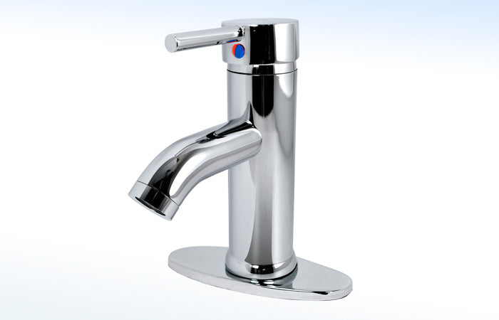 24MTC MEZCLADORA MONOMANDO PARA LAVABO CON CHAPETÓN
