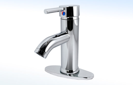 24MTC MEZCLADORA MONOMANDO PARA LAVABO CON CHAPETÓN