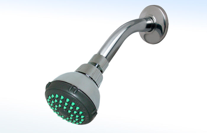 44CCE REGADERA DE 2 3/4" Ø CON BRAZO Y CHAPETÓN