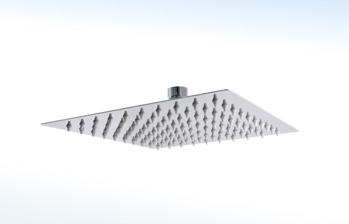44DCA REGADERA ULTRA DELGADA CUADRADA DE 6” X 6“ SIN BRAZO
