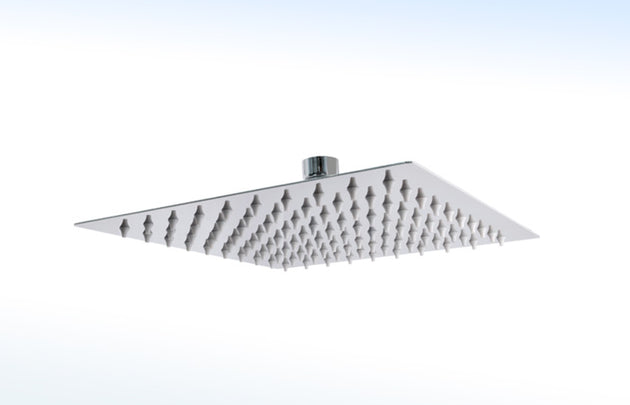 44DCA REGADERA ULTRA DELGADA CUADRADA DE 6” X 6“ SIN BRAZO
