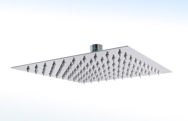 44DCB REGADERA ULTRA DELGADA CUADRADA DE 8” X 8“ SIN BRAZO
