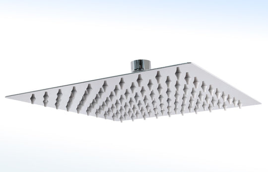 44DCC REGADERA ULTRA DELGADA CUADRADA DE 10” X 10“ SIN BRAZO