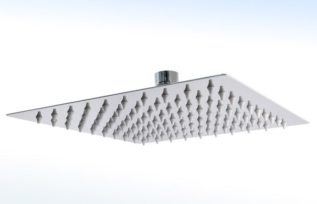 44DCC REGADERA ULTRA DELGADA CUADRADA DE 10” X 10“ SIN BRAZO