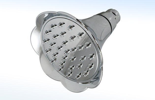 44PF REGADERA TIPO CONO DE 4.7”Ø SIN BRAZO