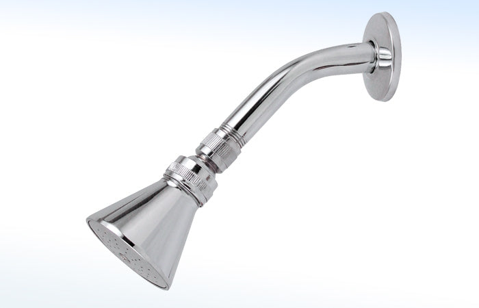 44R REGADERA DE 2 3/4”Ø CON BRAZO Y CHAPETÓN