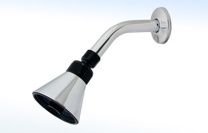 44S REGADERA DE 3 1/8”Ø CON BRAZO Y CHAPETÓN