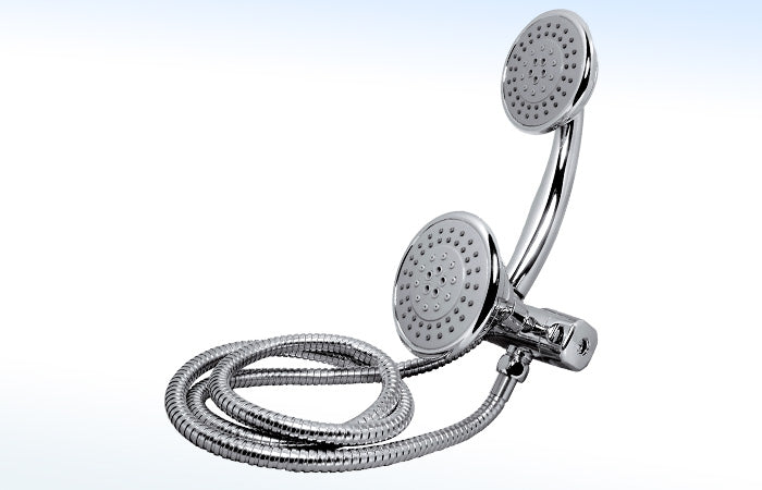 44TC REGADERA TELÉFONO DE 3 1/2”Ø CON 5 FUNCIONES