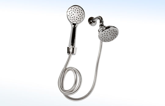 44TRC REGADERA TELÉFONO DE 4”Ø CON BRAZO