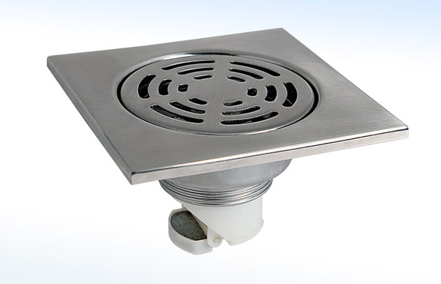 46AI RESUMIDERO CUADRADO DE 100mm X 100mm CON SISTEMA ANTICUCARACHAS