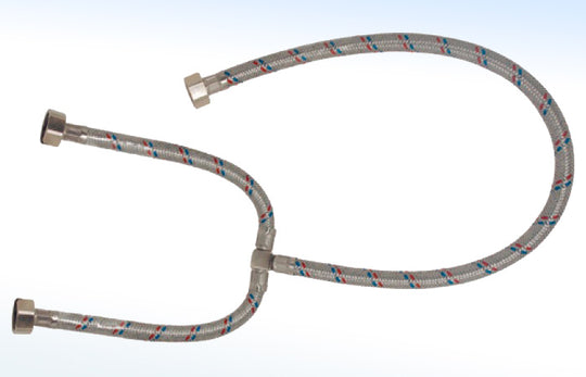 25MET ALIMENTADOR MAXIFLEX 1/2” X 1/2” X 1/2” X 55cm PARA FREGADERO