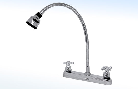 8CRF MEZCLADORA PARA FREGADERO CON PICO FLEXIBLE