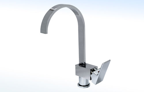 006FM MEZCLADORA MONOMANDO DE FREGADERO CON PICO RECTANGULAR