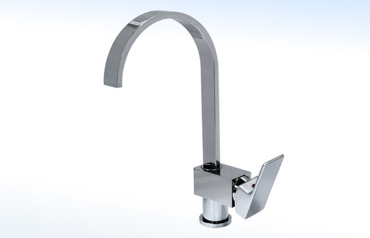 006FM MEZCLADORA MONOMANDO DE FREGADERO CON PICO RECTANGULAR