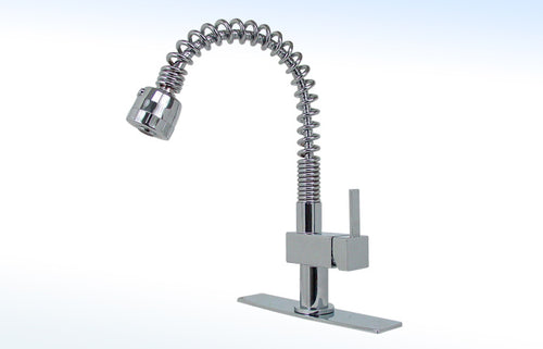 008FM MEZCLADORA MONOMANDO PARA FREGADERO CON GRIFO RETRÁCTIL