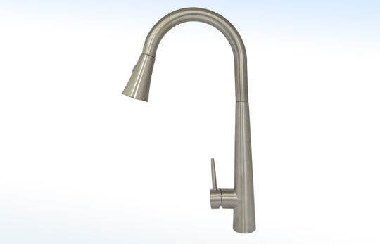 013FM MEZCLADORA MONOMANDO PARA FREGADERO CON PICO RETRÁCTIL