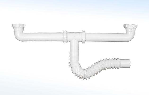 11EPF SALIDA CENTRAL DOBLE PARA FREGADERO