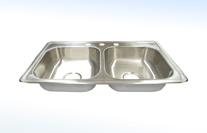 9DTE TARJA DOBLE 83.3 X 48.3 cms PROFUNDIDA 15 cms CONTRA 4”Ø