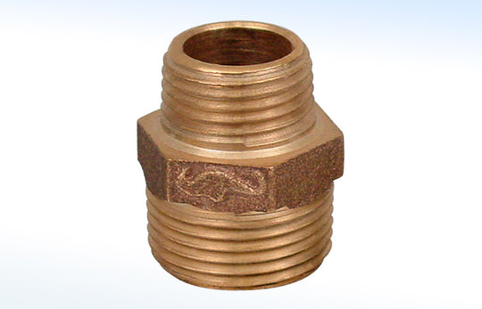 97NR CONEXION REDUCIDA EN BRONCE 3/4" X 1/2" ROSCA EXT.NPT