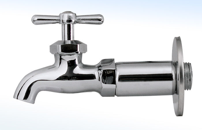 5C LLAVE FREGADERO MACHO CON NIPLE EXT.