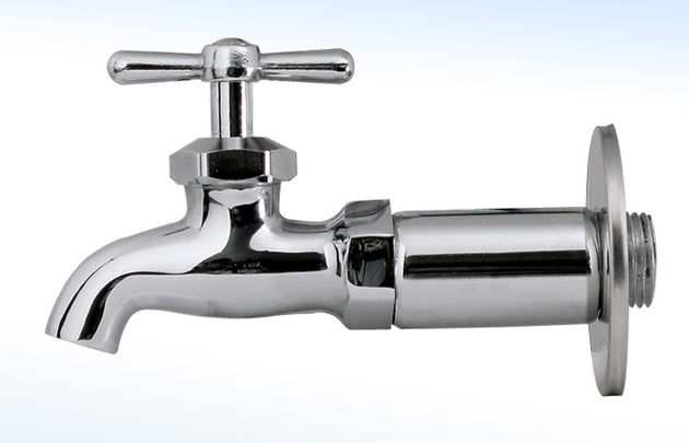 5C LLAVE FREGADERO MACHO CON NIPLE EXT.