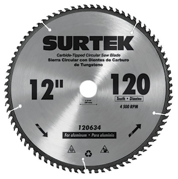 120653 Surtek Disco para sierra circular 16" 100 dientes