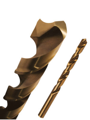 Broca de alta velocidad de 1/16" dorada