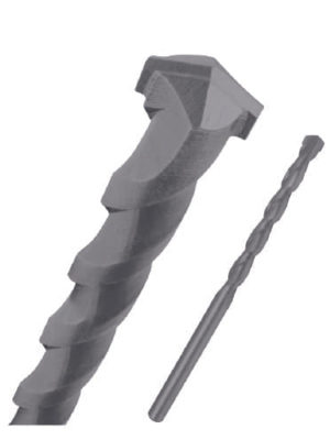 Broca para concreto de 3/8" x 6"