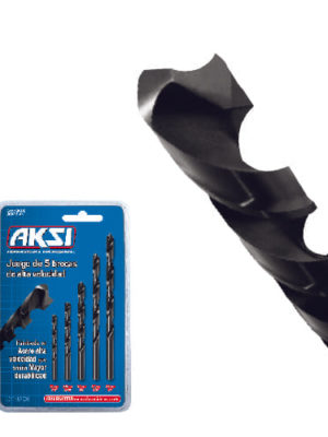 Juego 5 pcs de brocas de alta velocidad