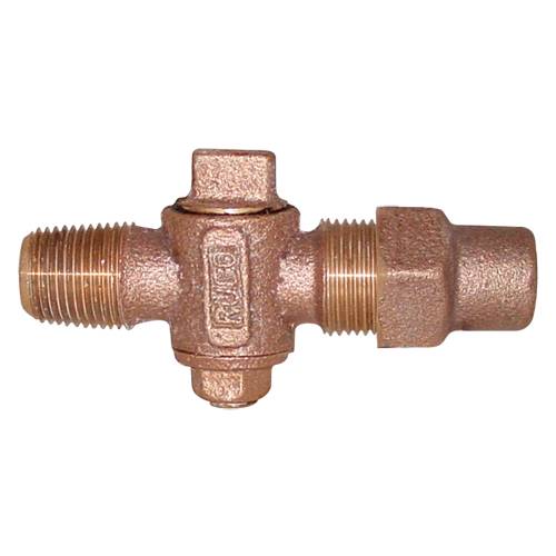 Valvula insercion 013mm 1/2" para tubo de cobre 142lbs 81 Rugo