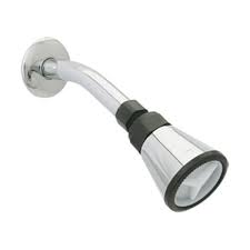 Regadera con brazo redonda 01" plastica cromada 33000 Fontanery