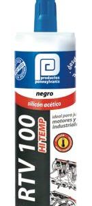 Silicon alta temperatura RTV100 cartucho 300ml negro Pennsylvania