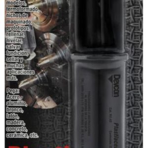 Plastiacero normal gris 25 ml jeringa Devcon