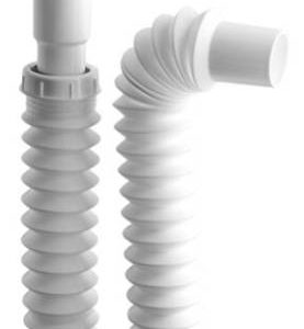 Trampa para lavabo flexible PVC sin cubierta jumbo tipo p 2935 Fleximatic