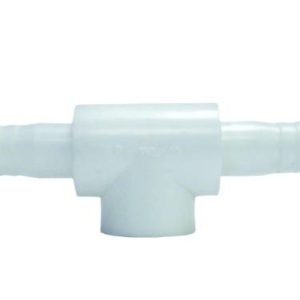 Tee PVC insercion rosca interior al centro 013mm 1/2" ags