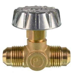 Valvula aguja macho 010 x 010mm 3/8" x 3/8" Precimex