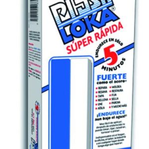 Plastilina plastiloka super rapida azul/blanco 20g plastilina KOLALOKA