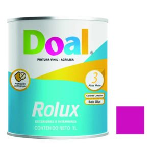 Pintura vinil rolux rosa exotico 1.0 lt Doal
