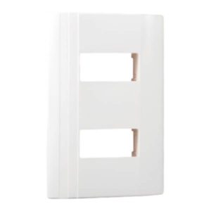 Placa 2 ventanas blanco Montana