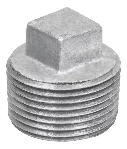 Tapon macho galvanizado 025mm 1" standard