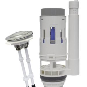 Sistema duo 2" para sanitario boton superior Coflex