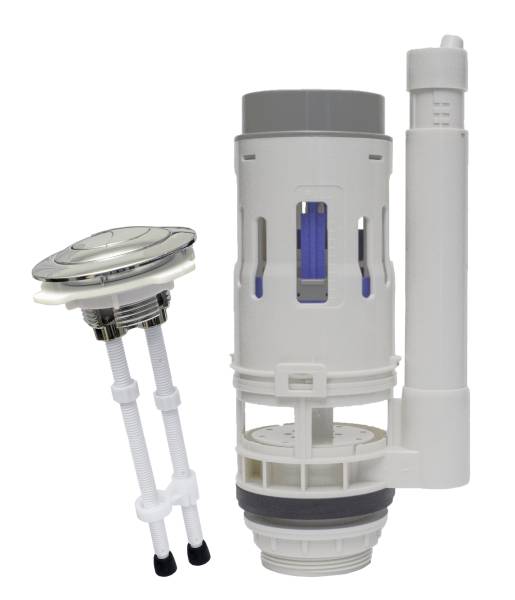 Sistema duo 2" para sanitario boton superior Coflex