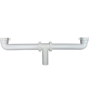 Salida central para fregadero PVC blanca 2240 Fama