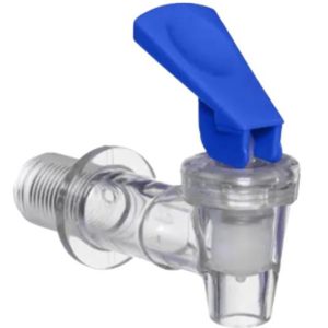 Valvula para portagarrafon de agua macho 3/4" azul AFR3 Tricorp