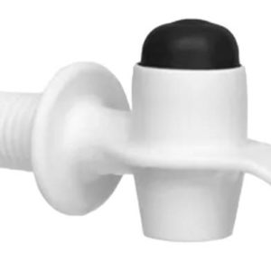 Valvula para termo boton superior macho 5/8" negro BNT3 Tricorp