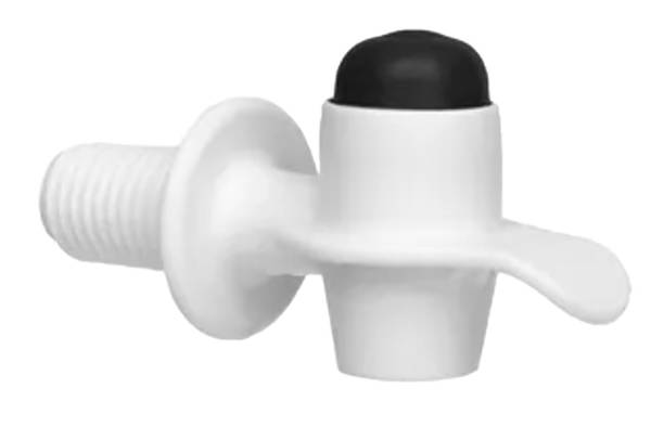 Valvula para termo boton superior macho 5/8" negro BNT3 Tricorp