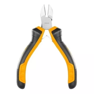 Pinza mini corte diagonal 04" con mango cubierto PVC HMDCP08115 Ingco