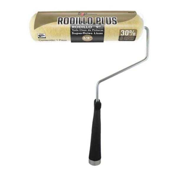 Rodillo para pintar liso 9" plus BYP