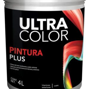 Pintura vinil plus gris claro 4.0l Ultracolor