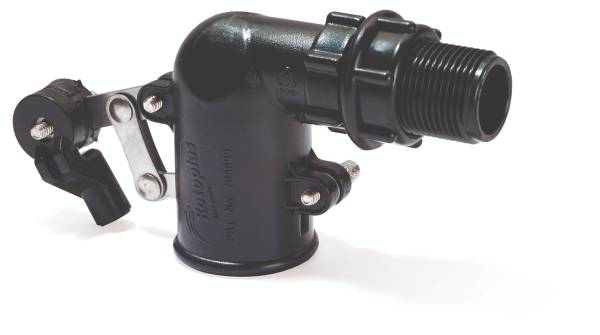 Valvula tanque alto 013mm 1/2" plastica Rotoplas